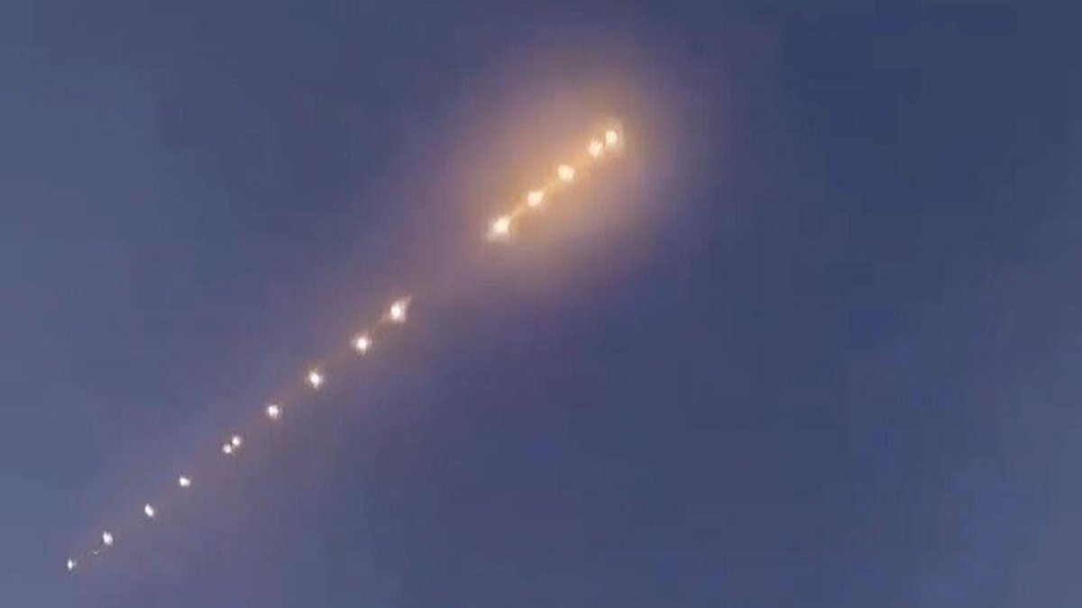 Светящиеся объекты в небе