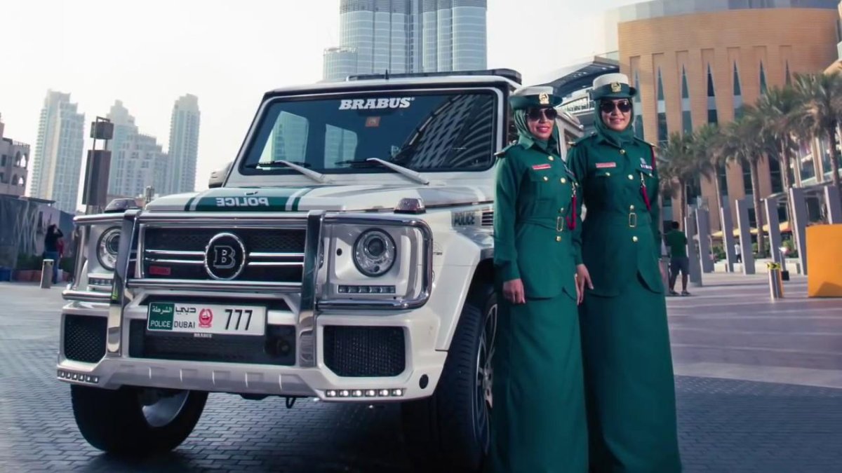 Mercedes g63.Police.Dubai