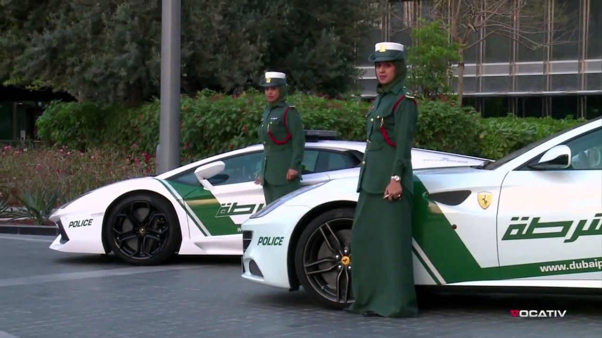 Автопарк полиции Дубая