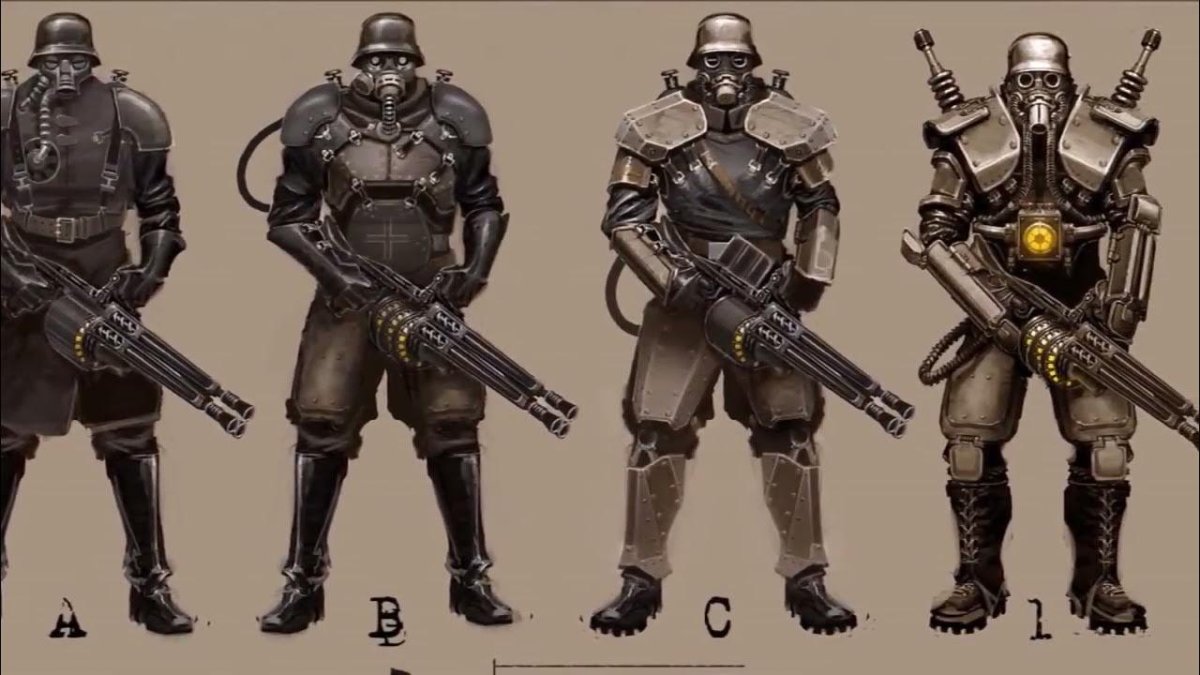 Wolfenstein the New order концепт арт