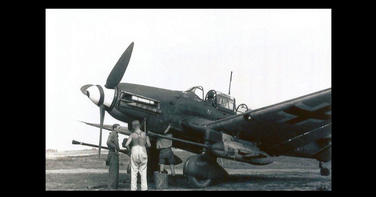 Самолет Junkers ju 87