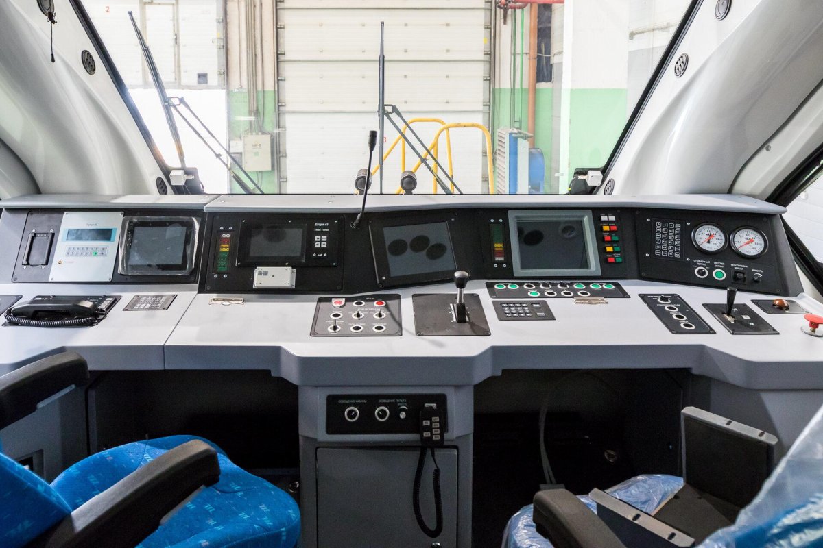 Ра3 рельсовый автобус кабина