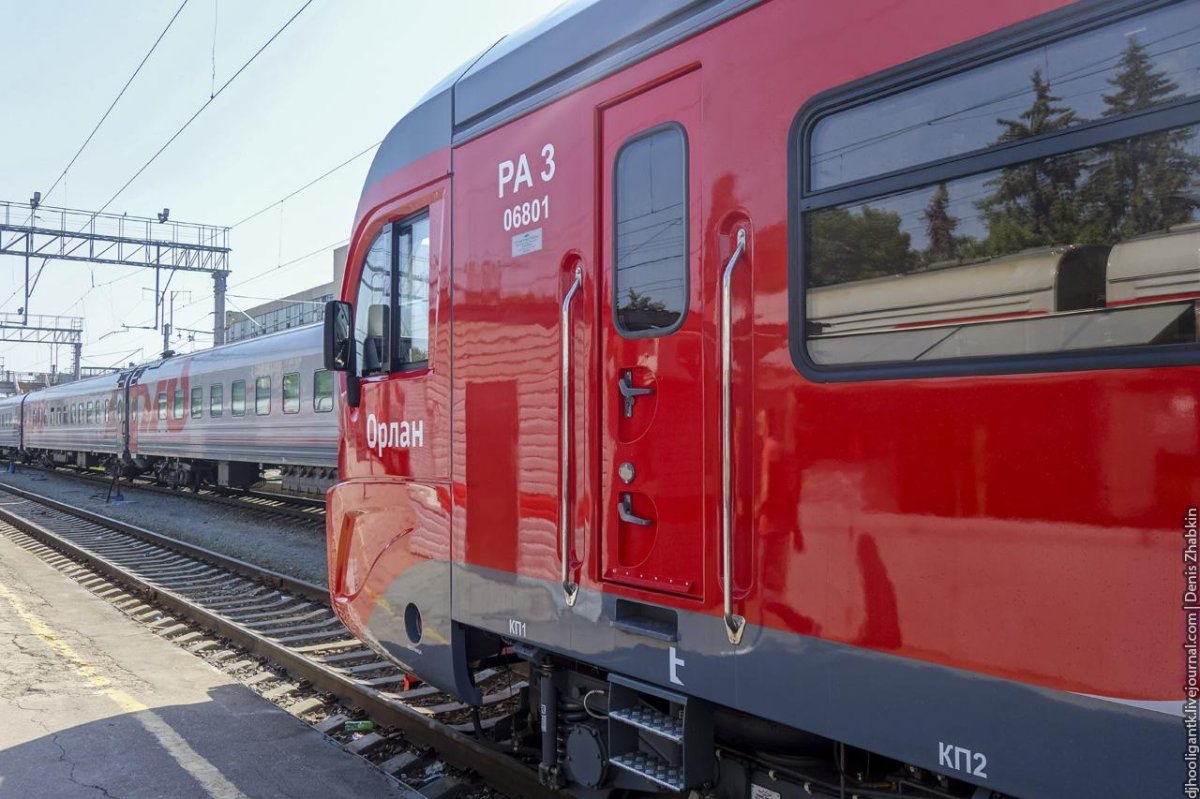 Рельсовый автобус Астрахань