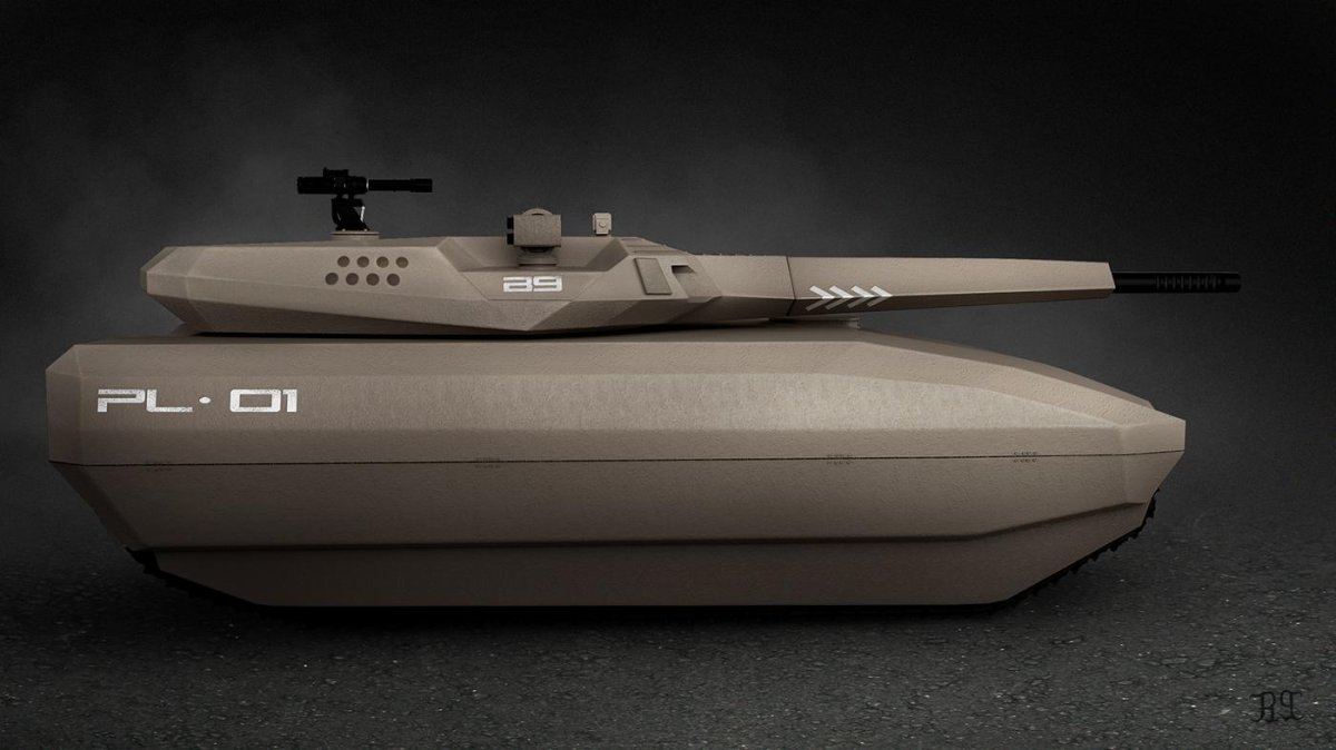 Пл-01 танк стелс