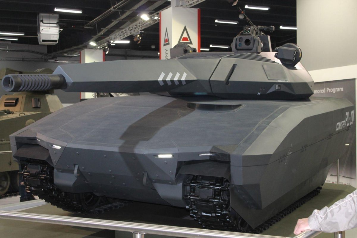 Польский танк pl-01 Concept