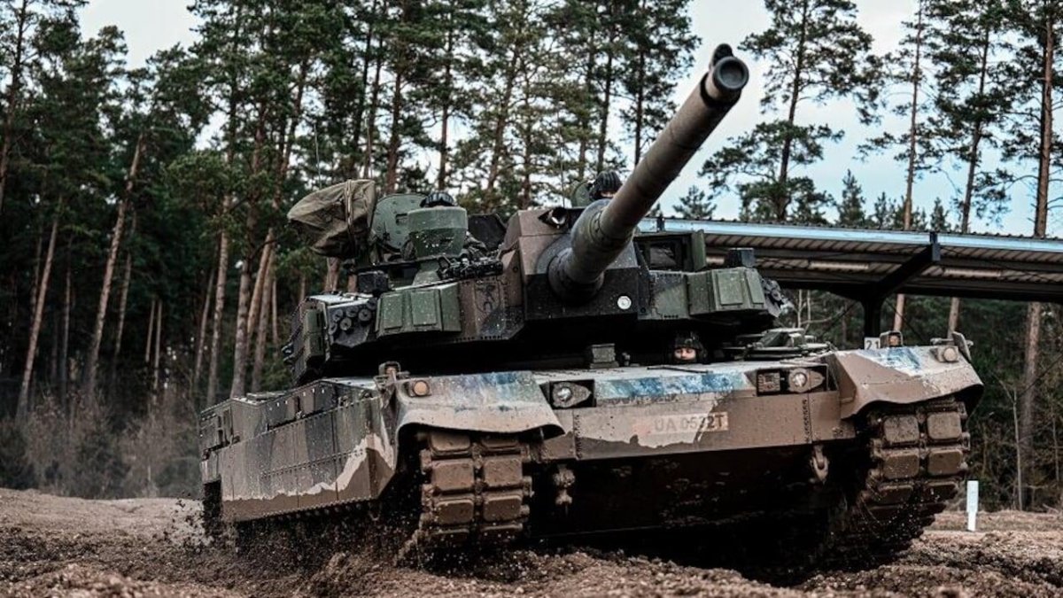 Южнокорейский танк k2 Black Panther