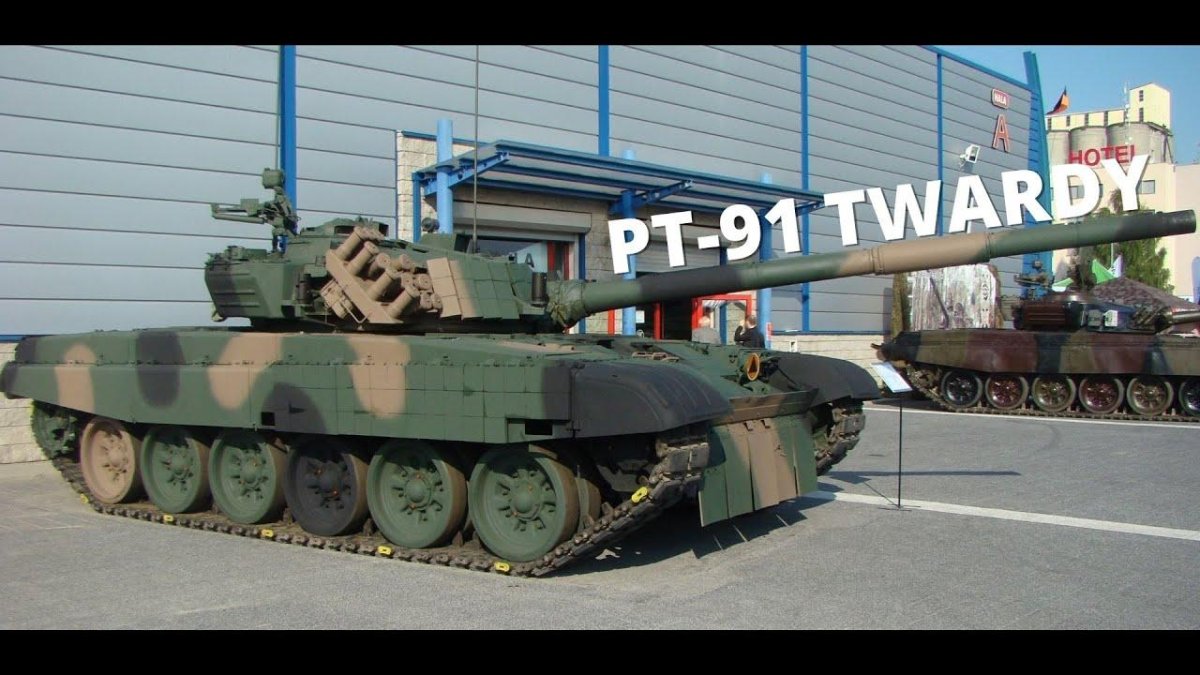 Польские танки pt-91 twardy