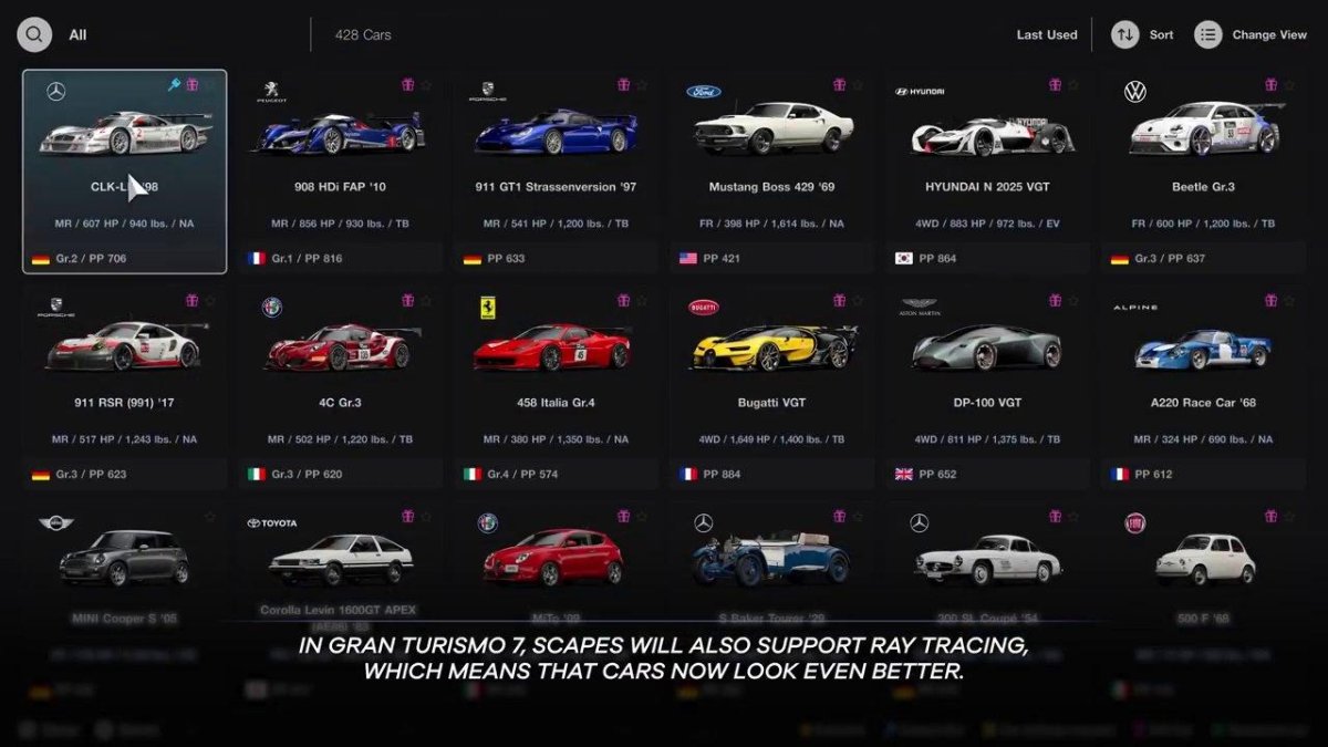 Gran Turismo 3 car list
