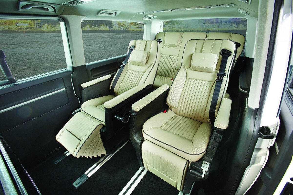 VW Caravelle t6 салон