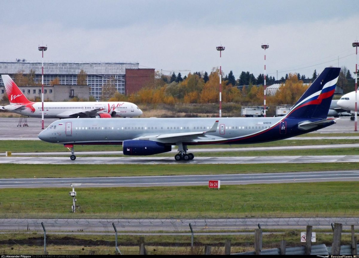 Ту 204 Аэрофлот