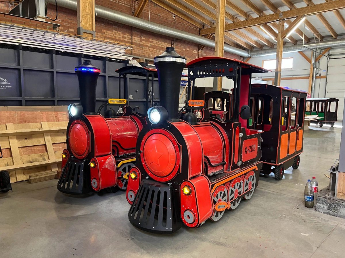 Аттракцион паровозик для детей