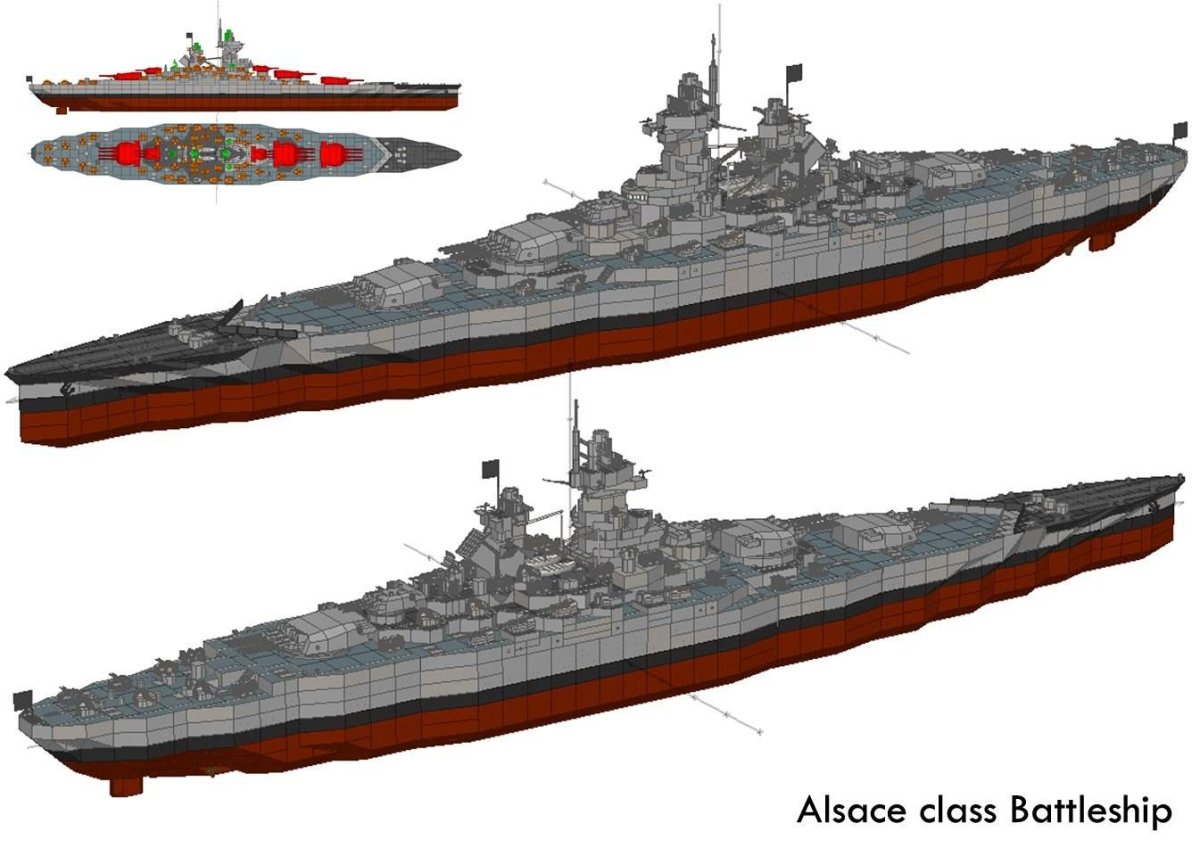Проект линкор Эльзас