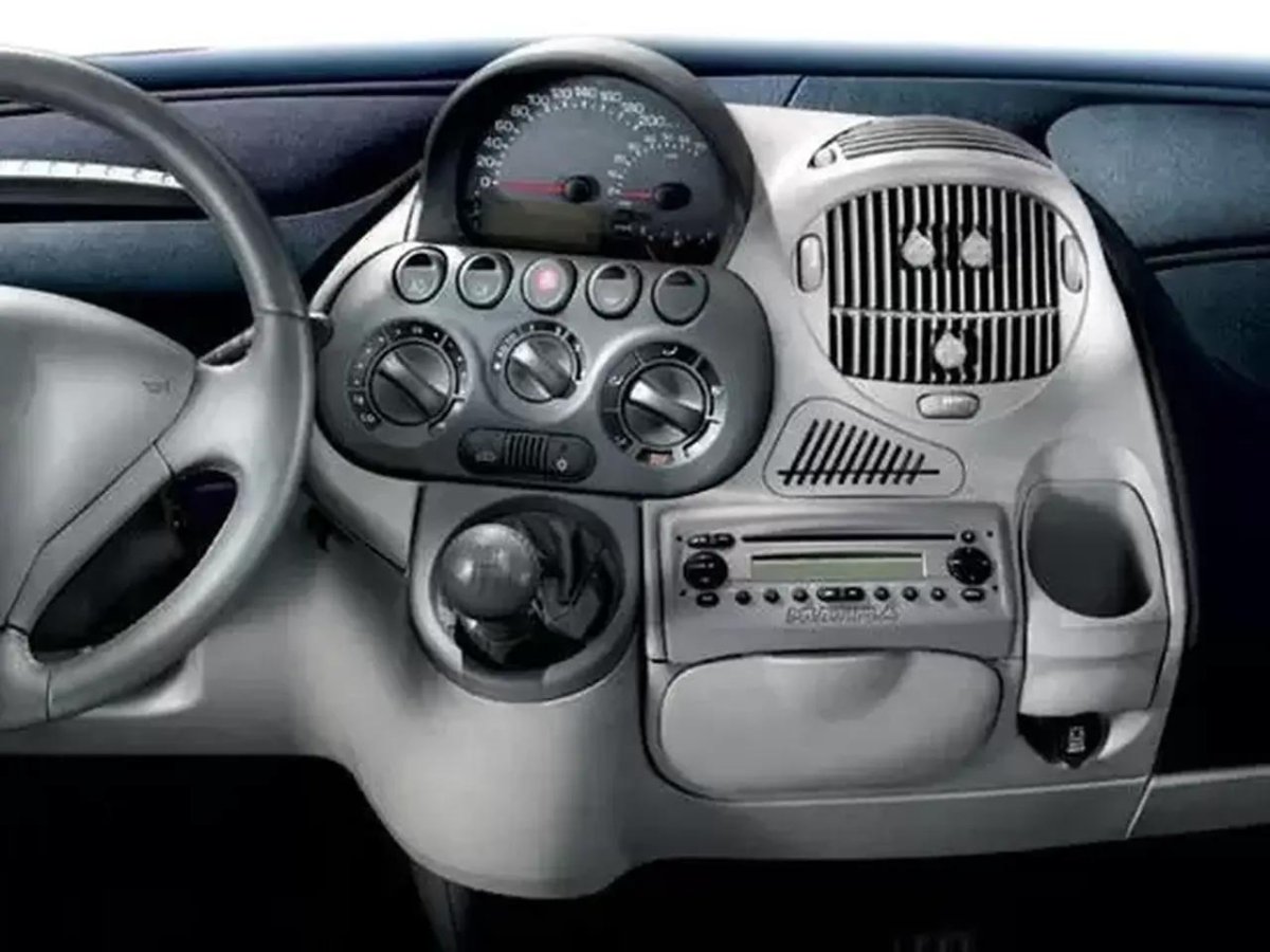 Fiat Multipla 2 салон