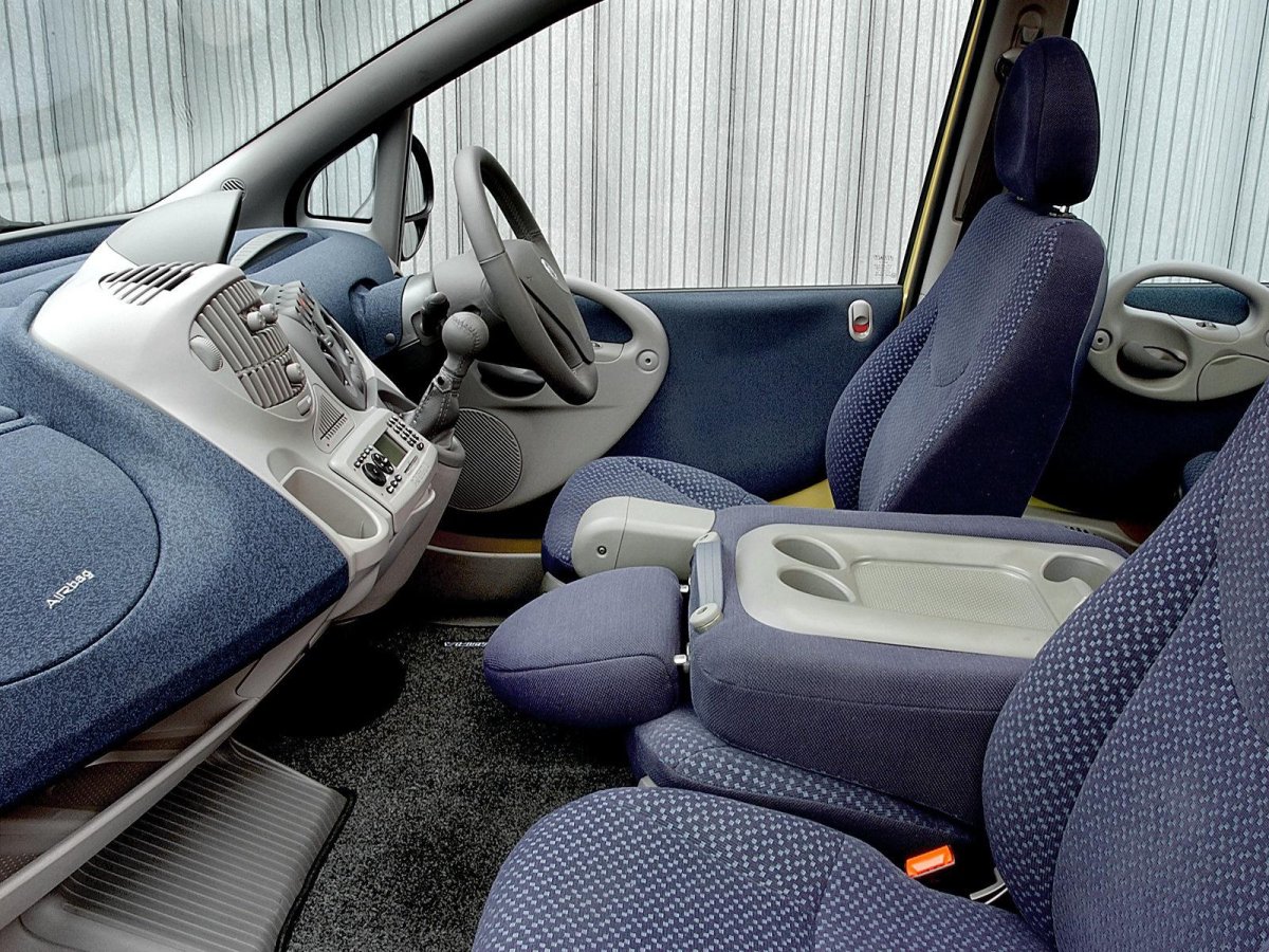 Fiat Multipla (1998) салон