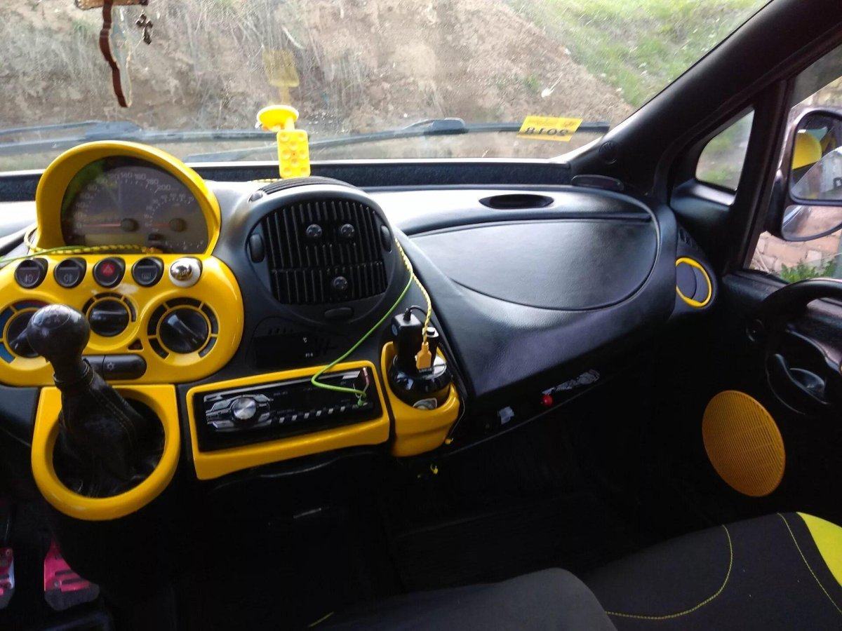 Fiat Multipla торпеда