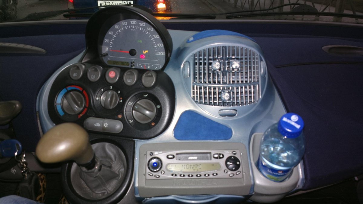 Фиат Мультипла панель приборов