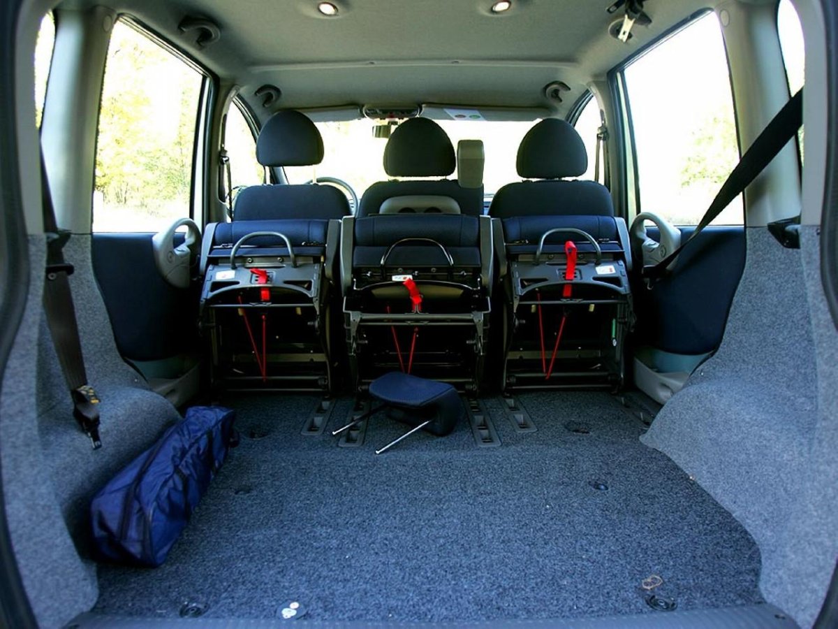 Fiat Multipla 2004 багажник