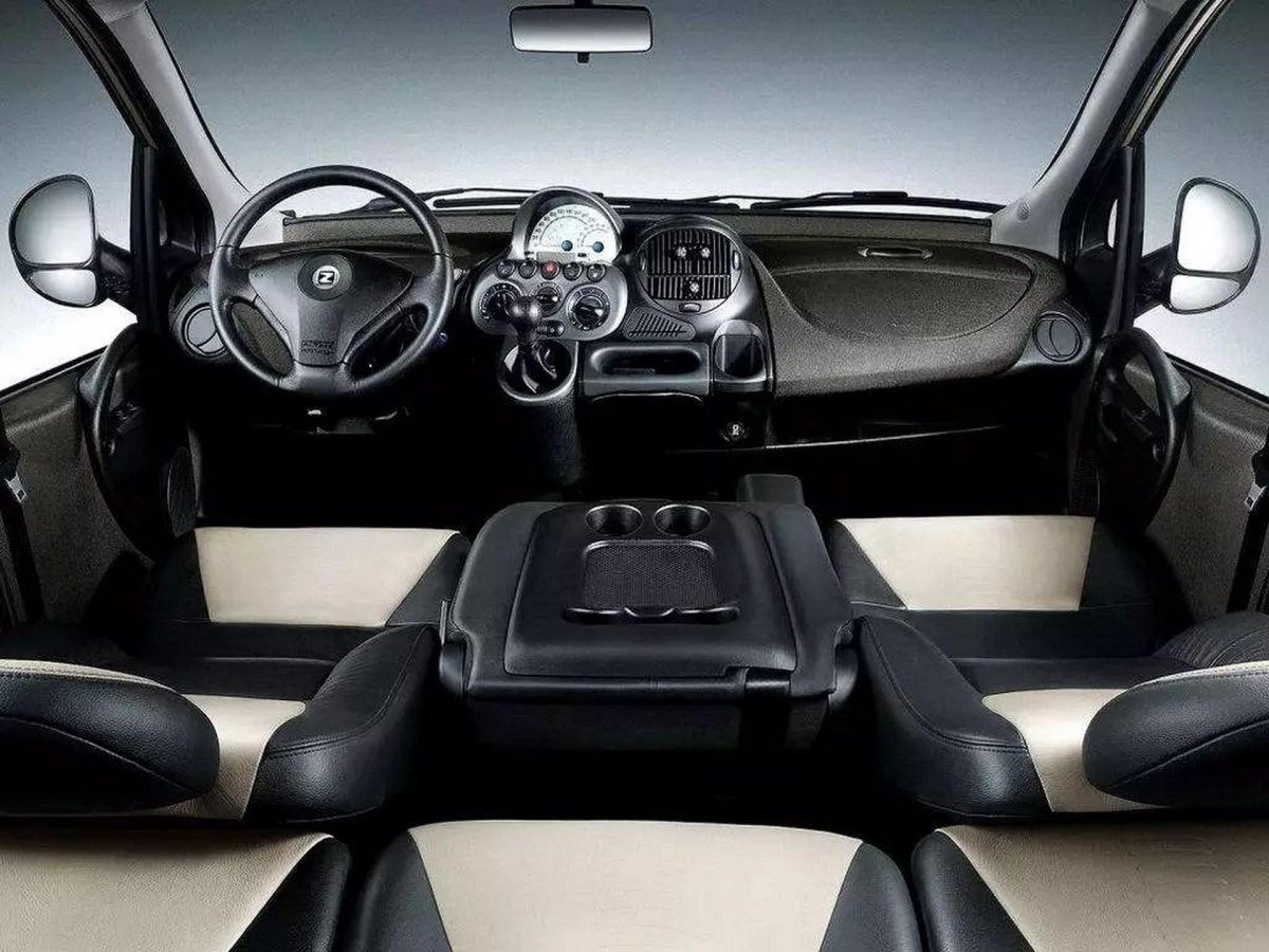 Fiat Multipla интерьер