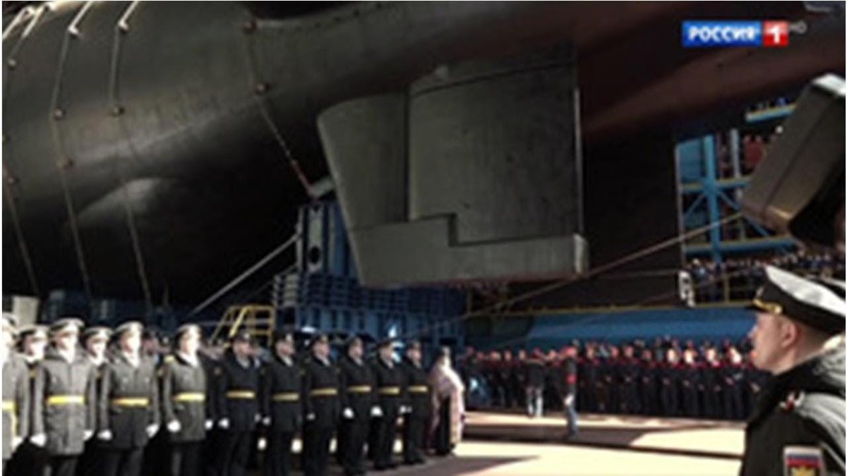 Атомная подводная лодка Белгород