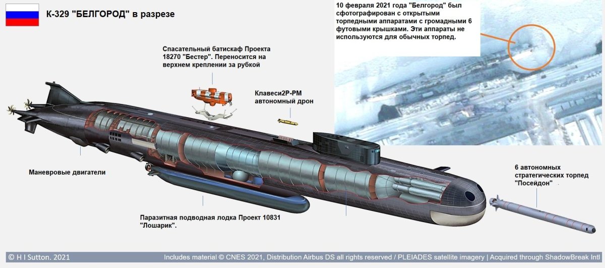 К-329 Белгород атомная подводная лодка