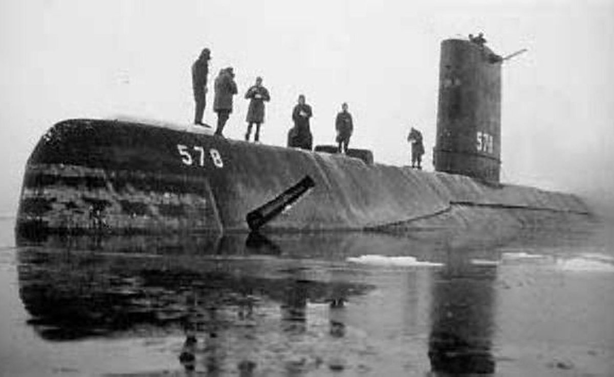 Атомная подводная лодка США 1959