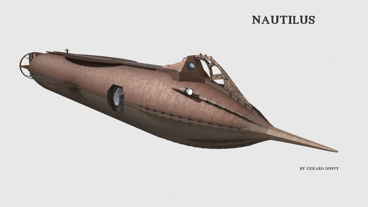 Наутилус подводная лодка капитана Немо