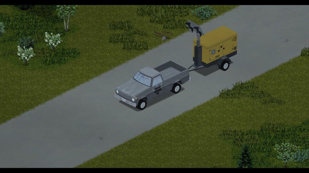 Прицеп Генератор Project Zomboid