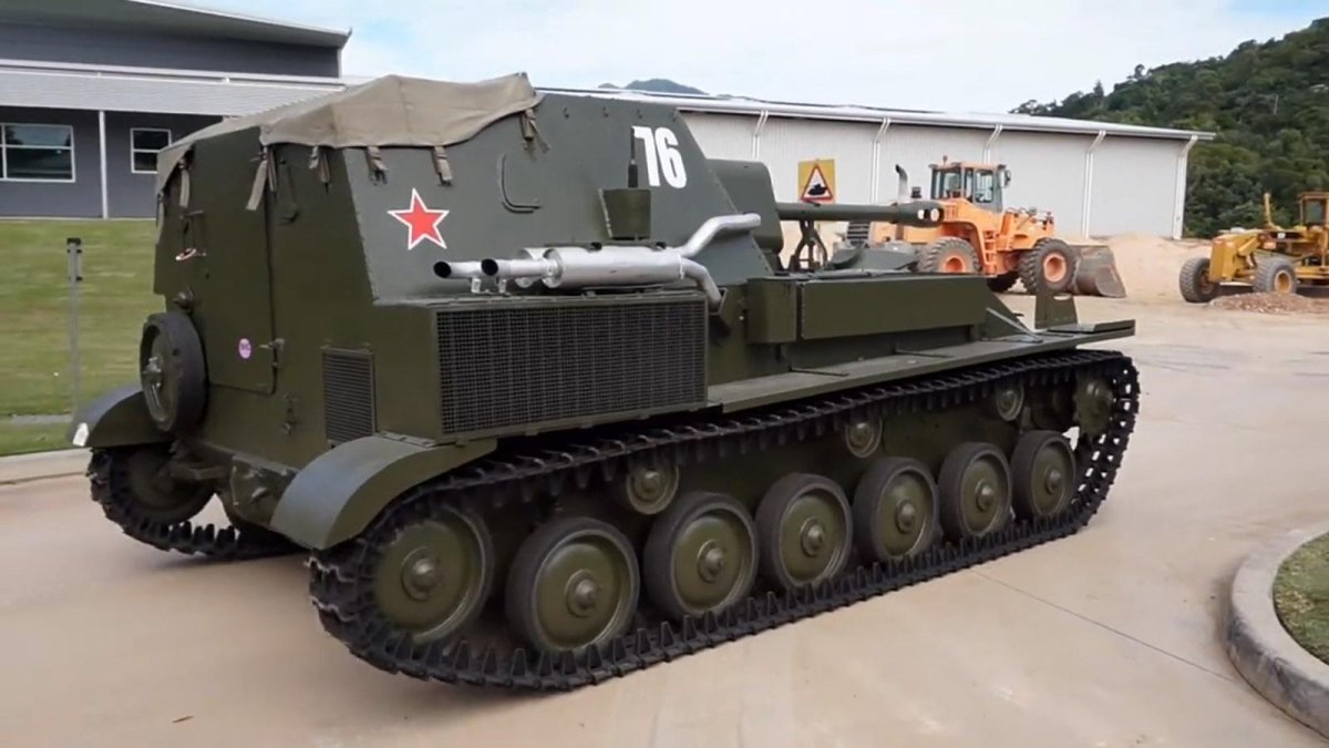 Су-76 самоходная Артиллерийская