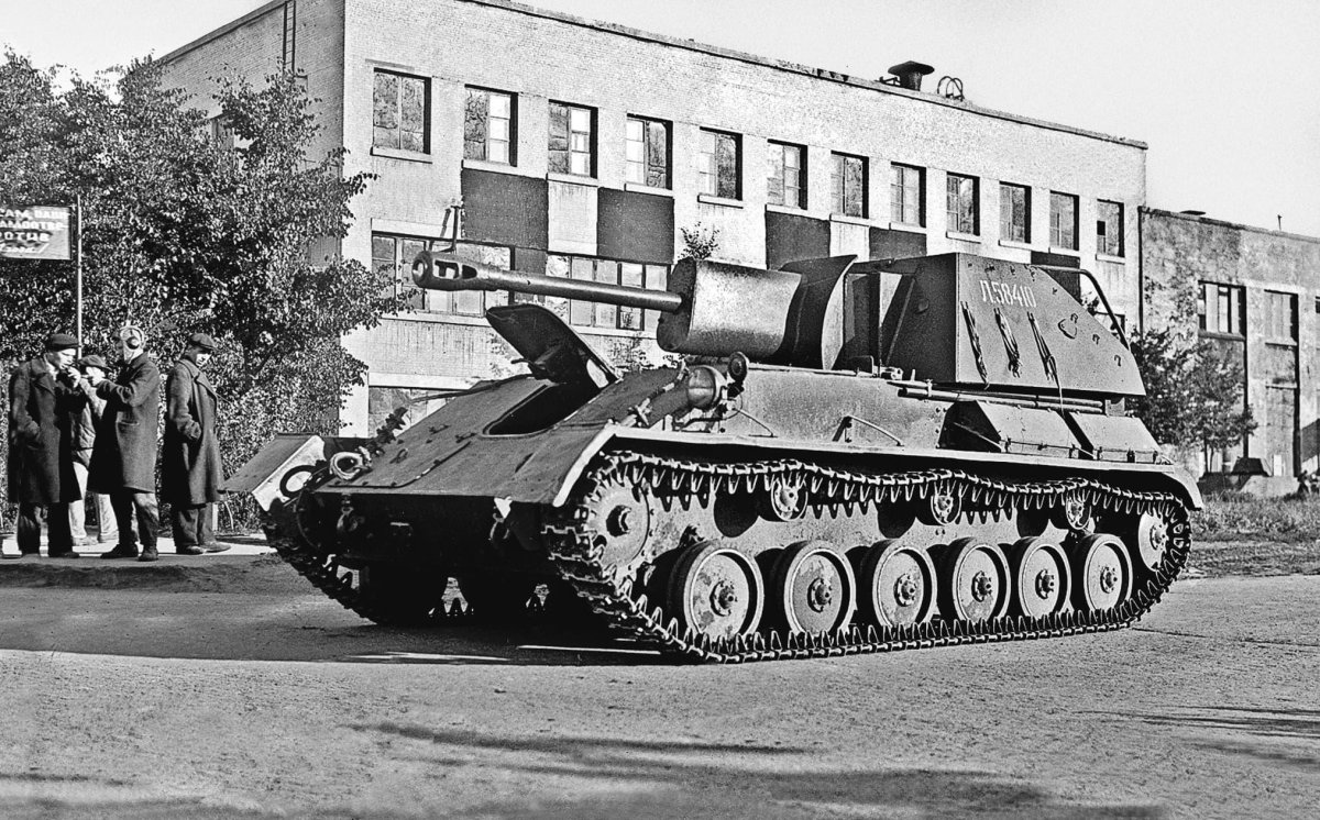 Су-76 самоходная Артиллерийская