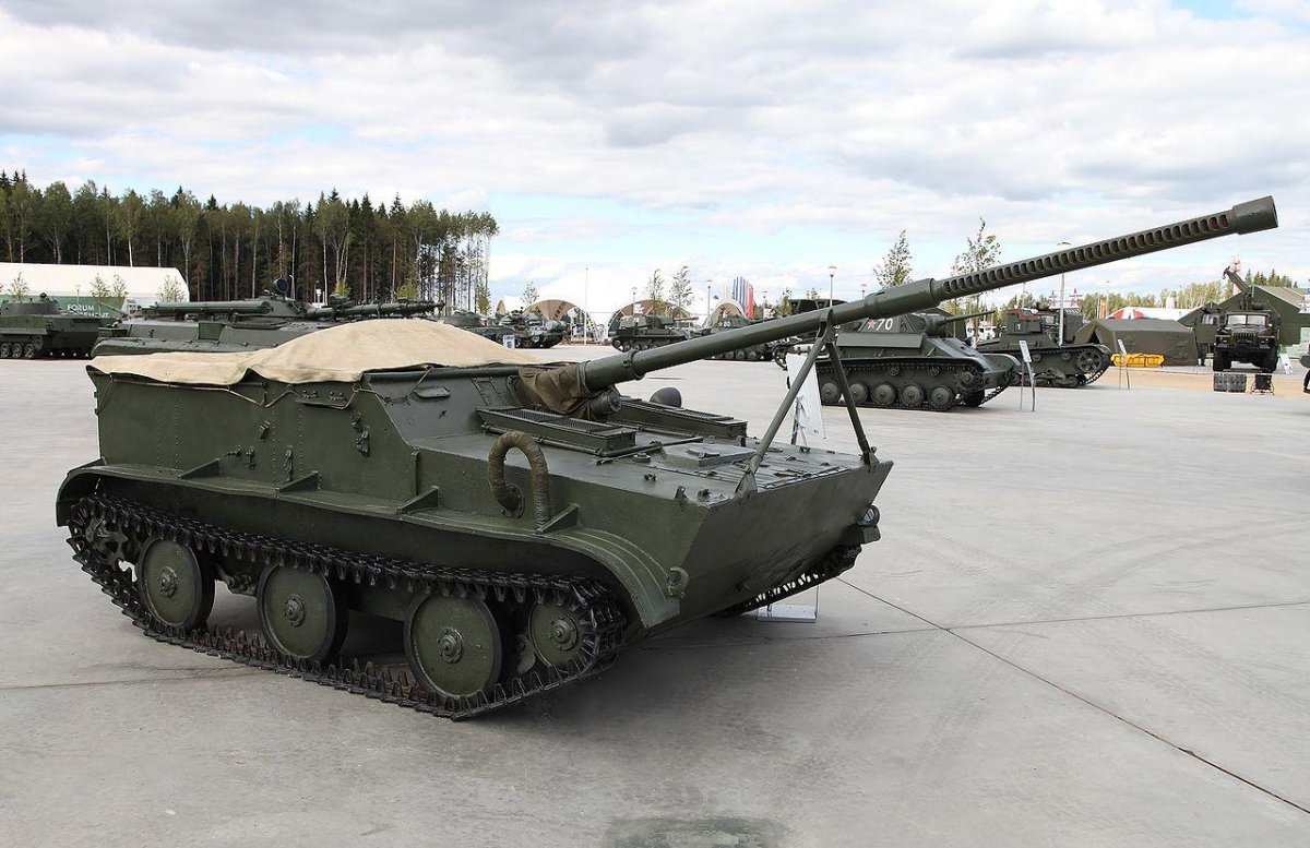 Авиадесантная САУ АСУ-57.