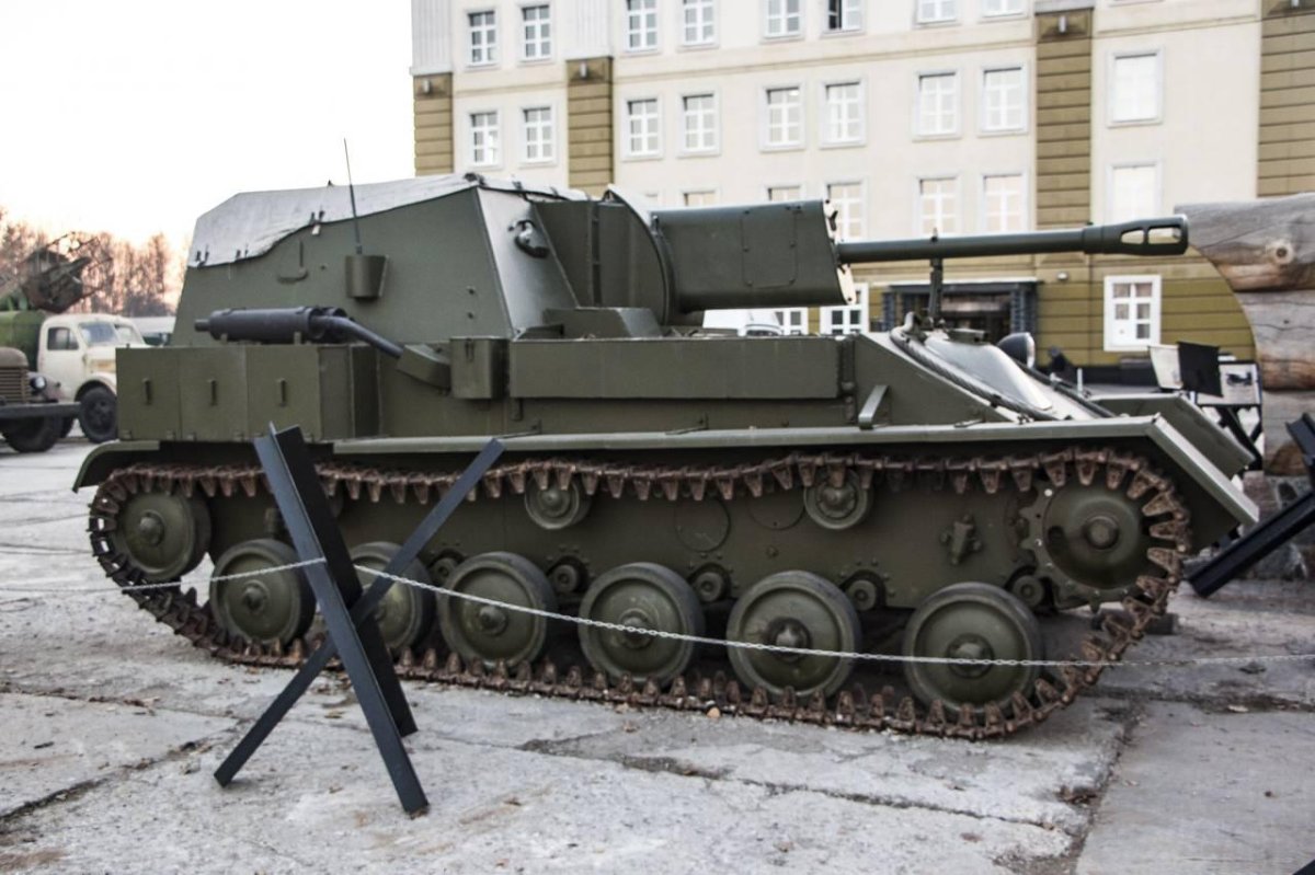 Самоходка Су 76