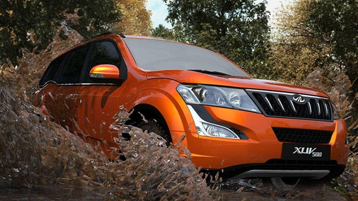 Автомобили Махиндра для езды на водопад