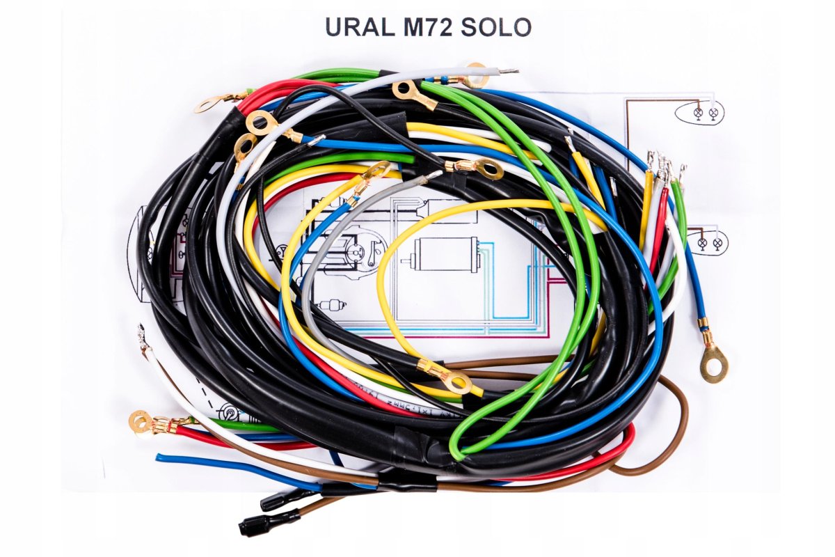Проводка мотоцикл Урал м 72