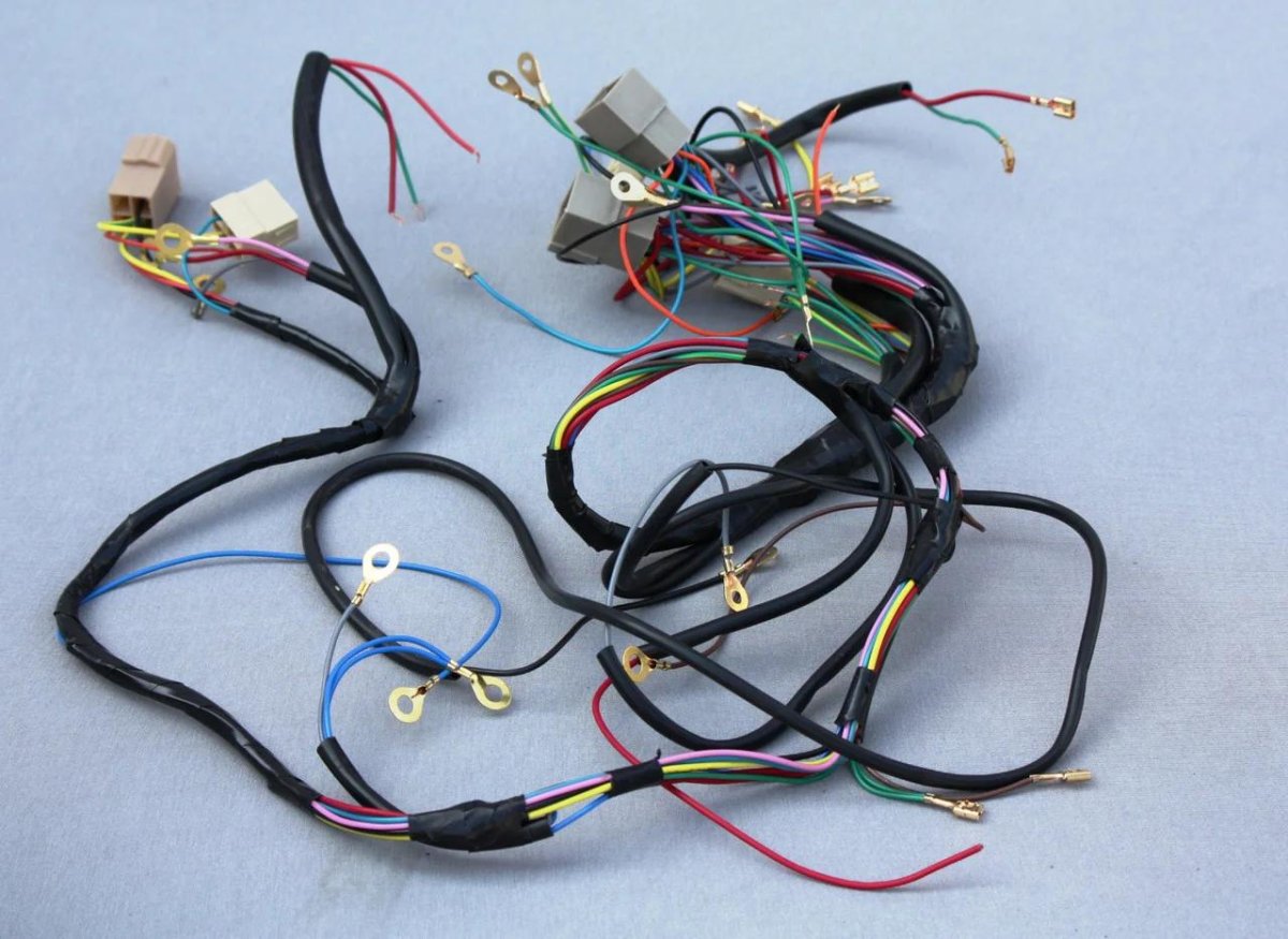 Проводка мотоцикла Урал 12в