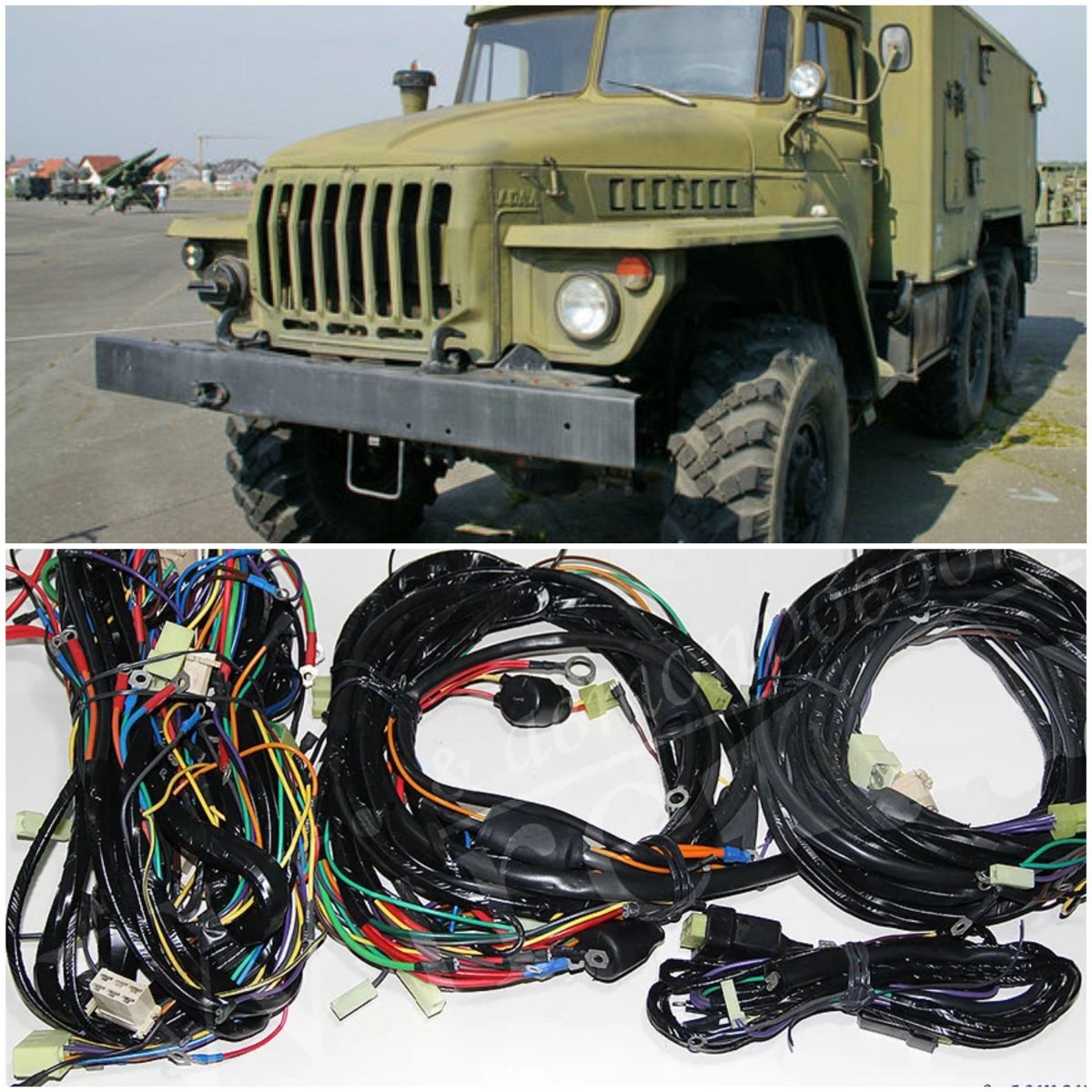 Электропроводка Урал 4320