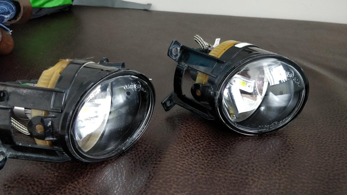 ПТФ led линзы Skoda Octavia a5 FL