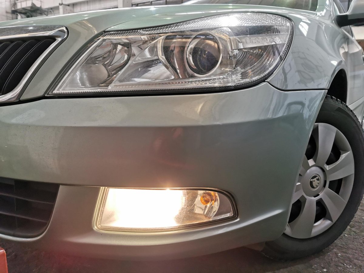 Led ПТФ Шкода Октавия а5 FL