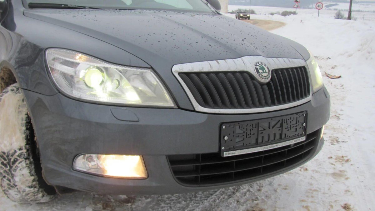 Skoda Octavia a5 ПТФ