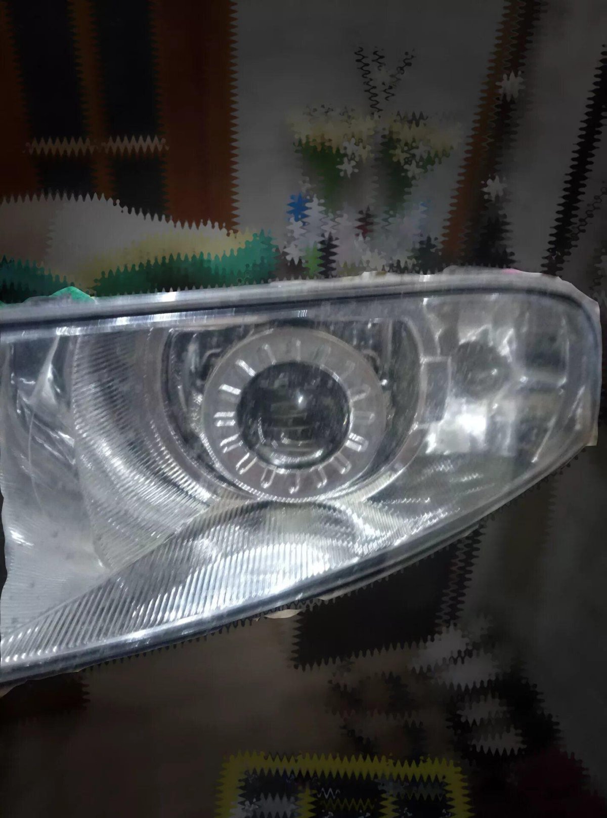 Шкода Рапид туманки линзы