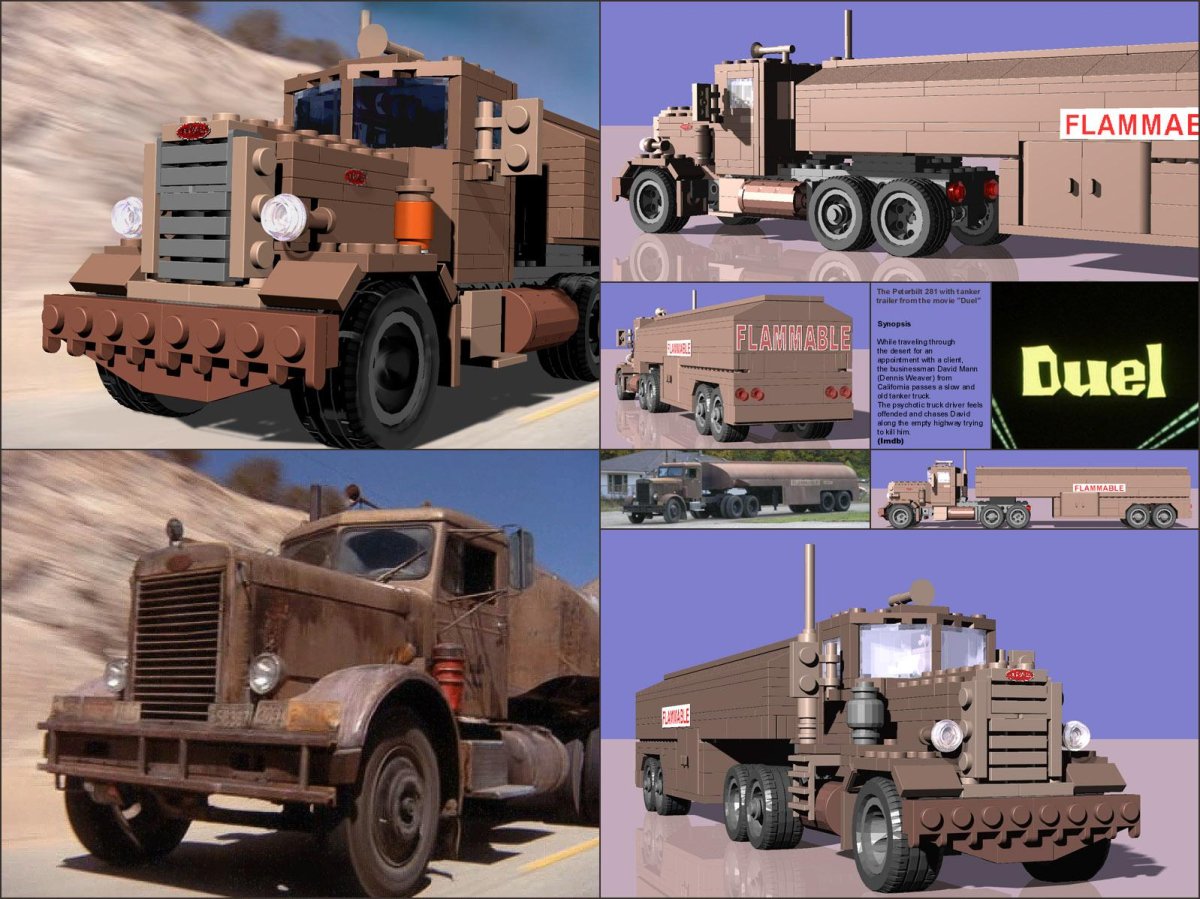 Грузовик Duel Peterbilt 281