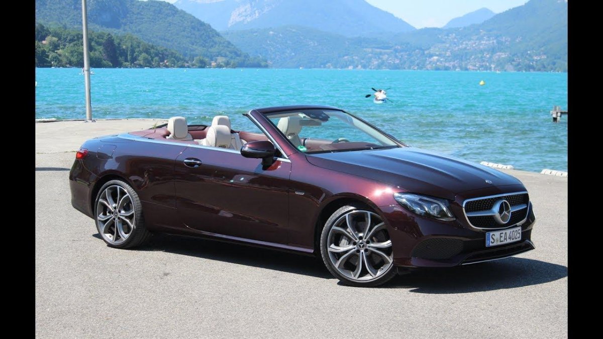 Мерседес кабриолет двухместный