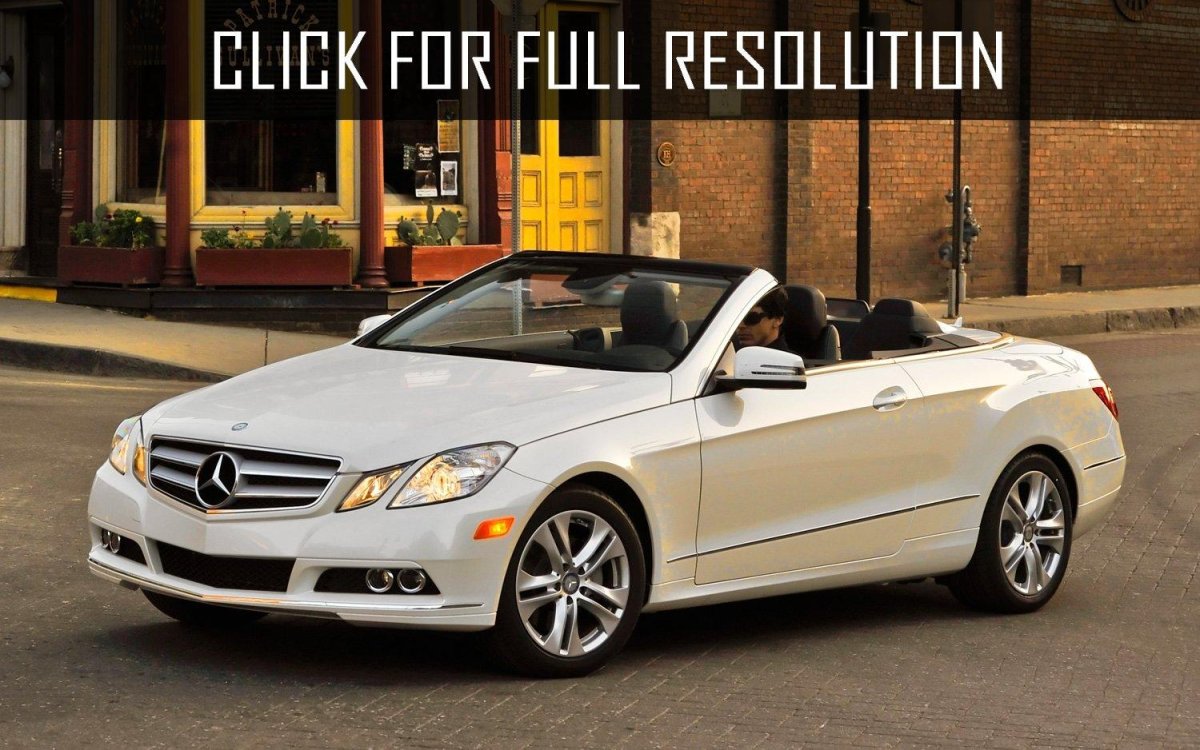 Mercedes Benz e 350 Cabrio