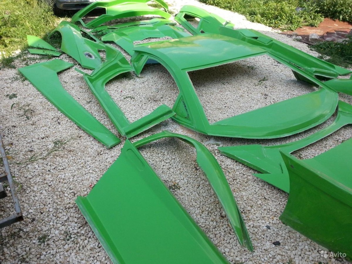 Кузов Ламборджини из стеклопластика