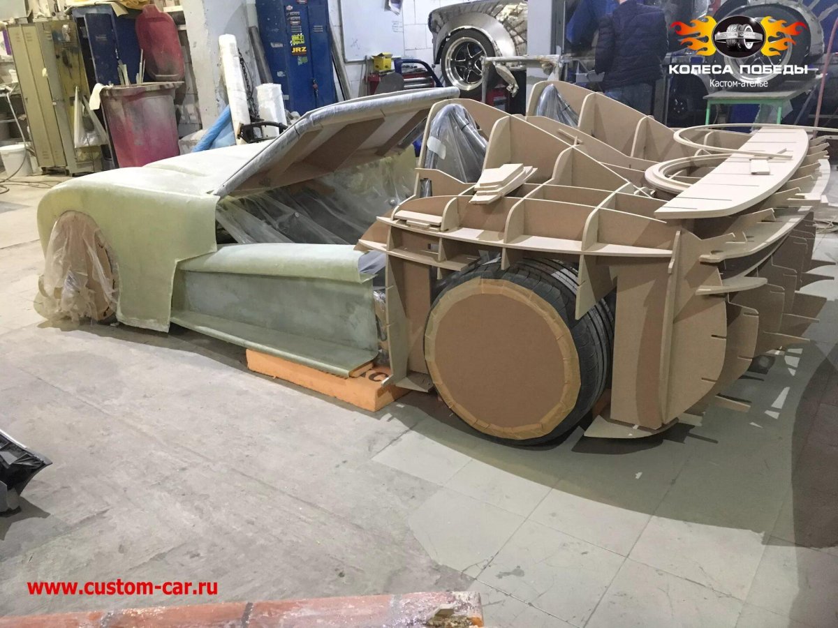 Fiberglass кузов Marcos 1600 gt