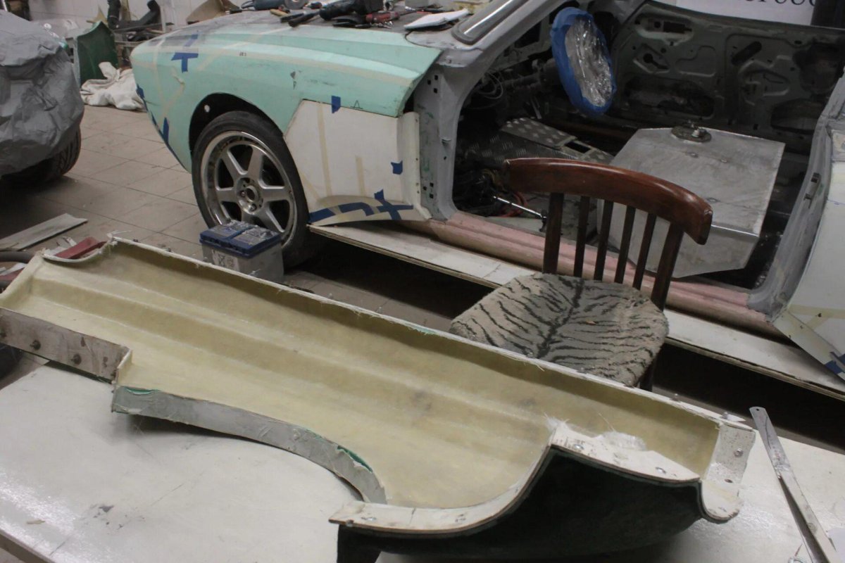 Матрица для бампера из стекловолокна