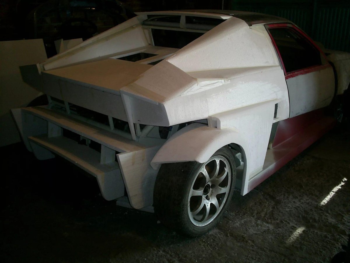 Кузов на Лабо из стеклопластика