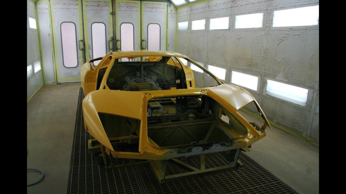 Кузов Ламборджини из стеклопластика