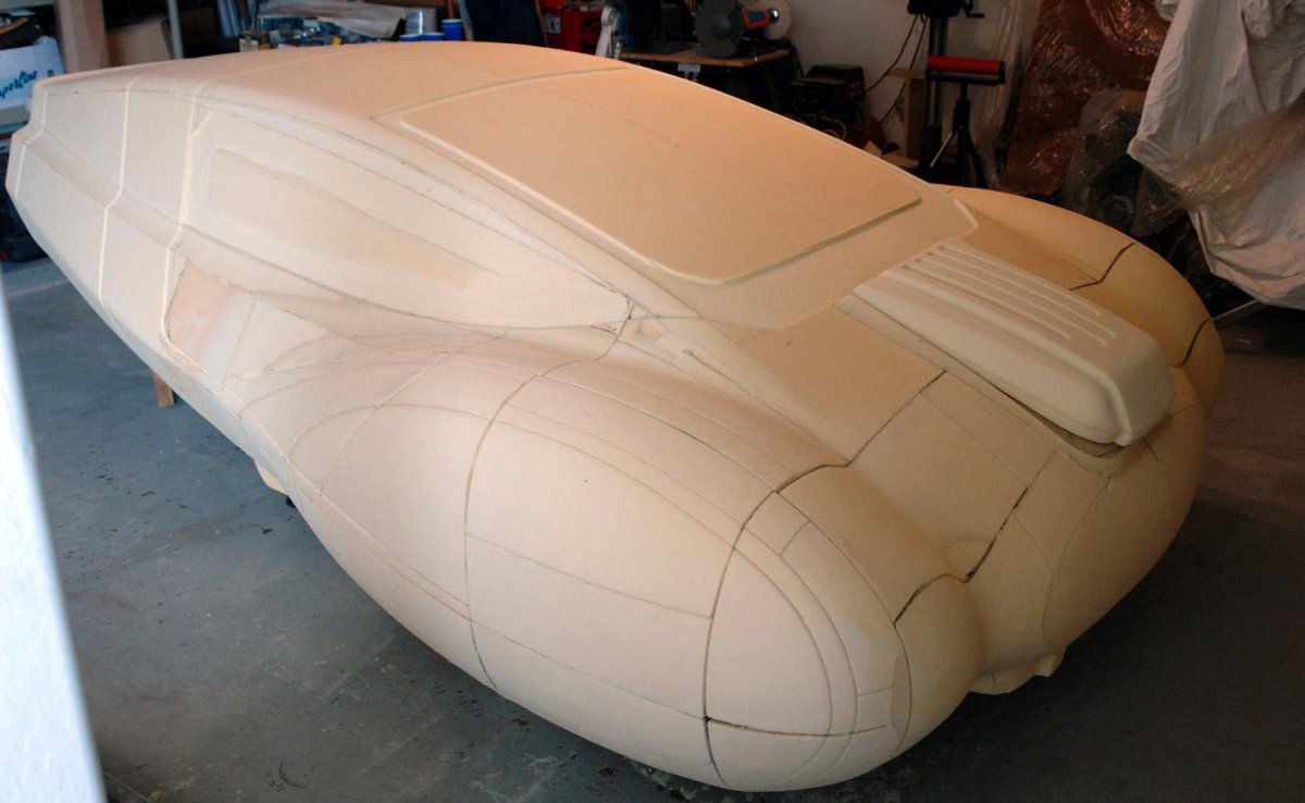 Кузов из стеклопластика