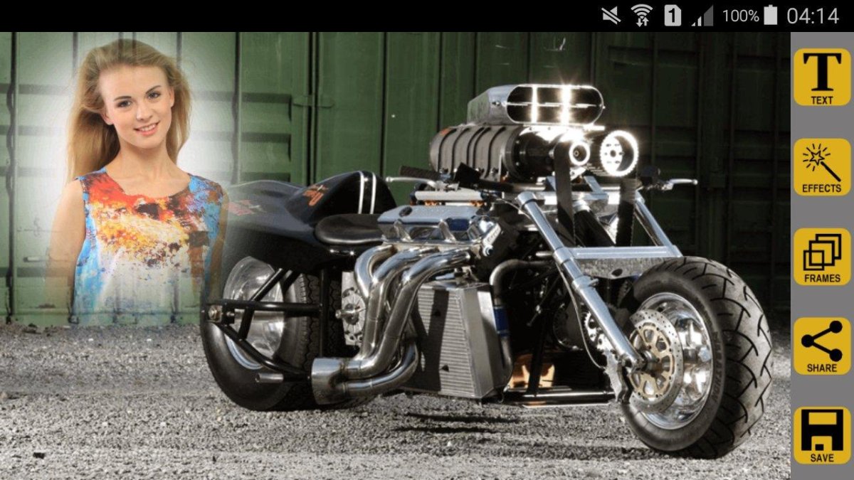 Мотоцикл Урал с v8