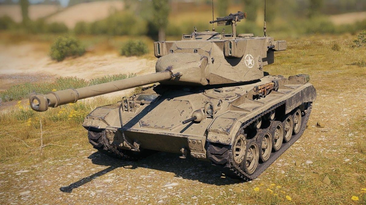 Танк м 24 е 2 super Chaffee